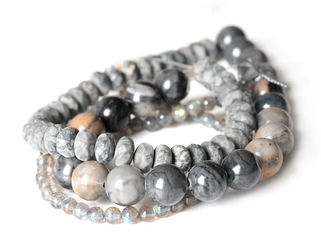 Gray Beads