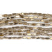This is a Dakota Stones 2x4mm Hematite Pyrite Plated Corner Cut Gemstone strand with nugget beads in 15-16 inch strand.