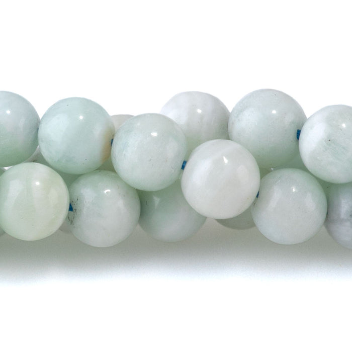 Hemimorphite 6mm Round - 15-16 Inch