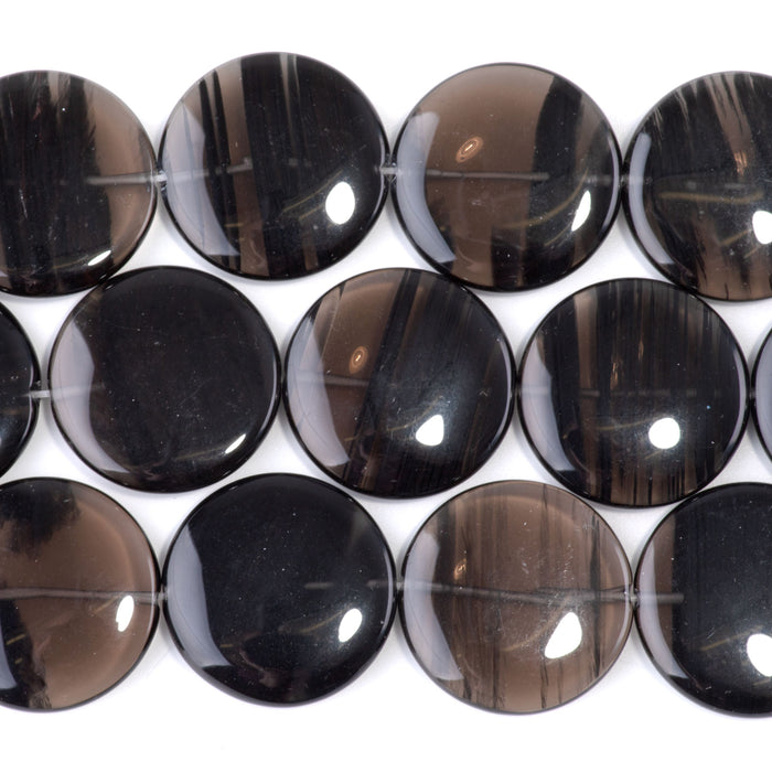 Ice Obsidian 30mm Coin - 8-Inch