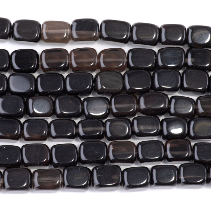 Ice Obsidian 8x10mm Nugget - 8-Inch