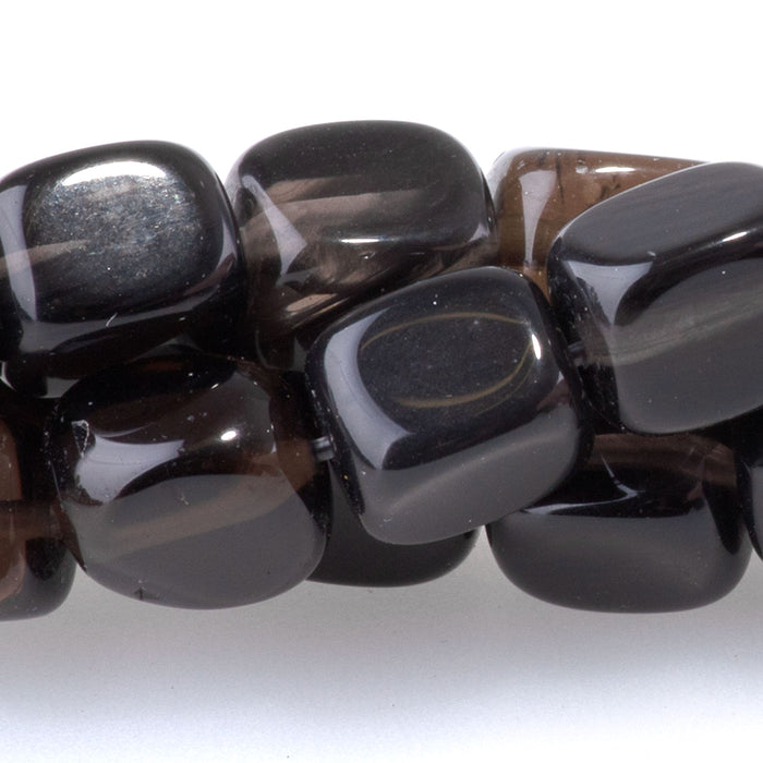 Ice Obsidian 8x10mm Nugget - 8-Inch