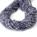 This is a Dakota Stones 4mm Iolite Gemstone strand with AA grade faceted round beads in 15-16 inch strand.