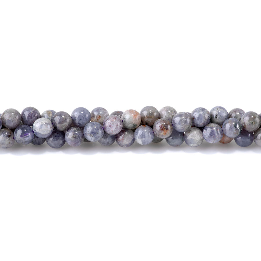 Bloodshot Iolite 8mm Round - 15-16 Inch – Dakota Stones