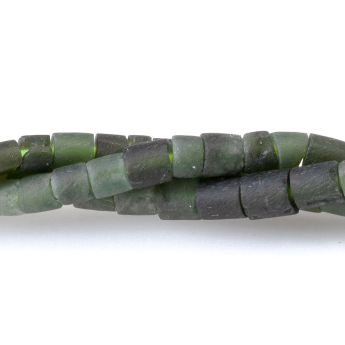 Nephrite Jade 3x3-5mm Irregular Heishi Bead - 12-13 Inch