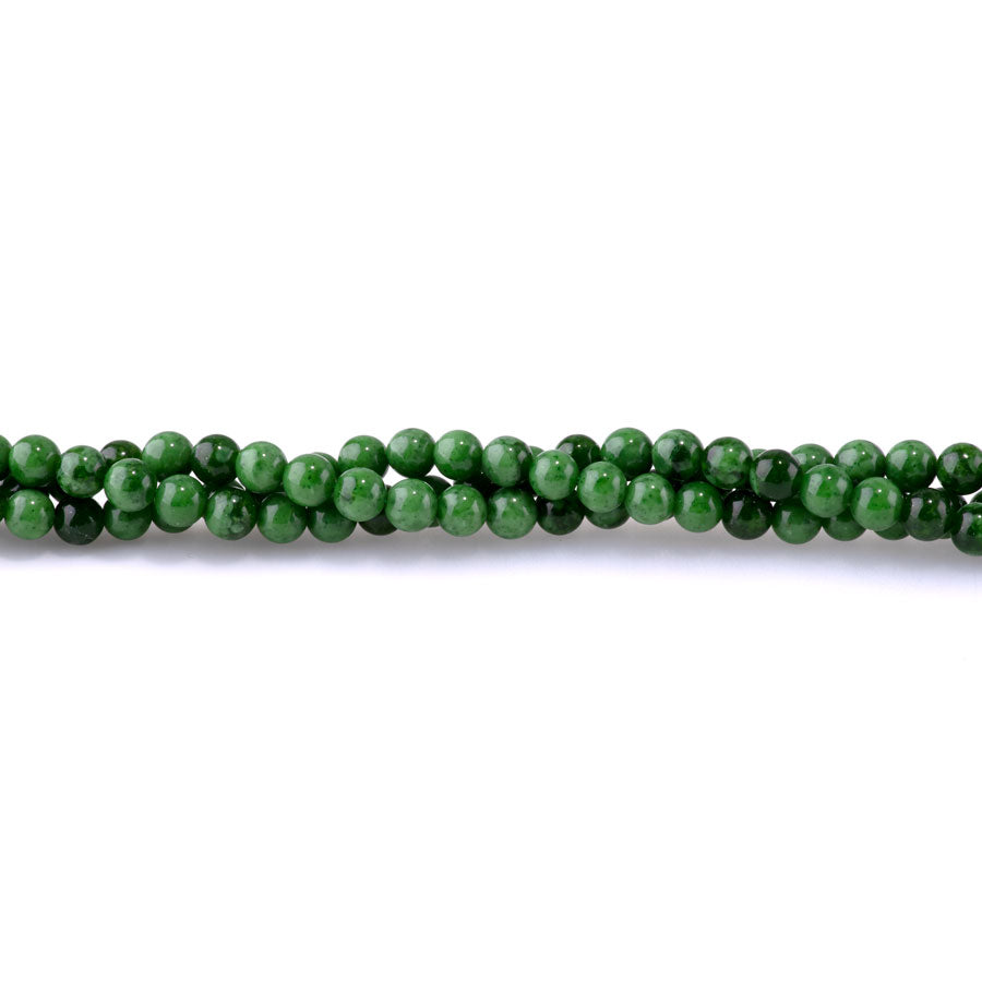 Siberian Jade 6mm Round - 15-16 Inch