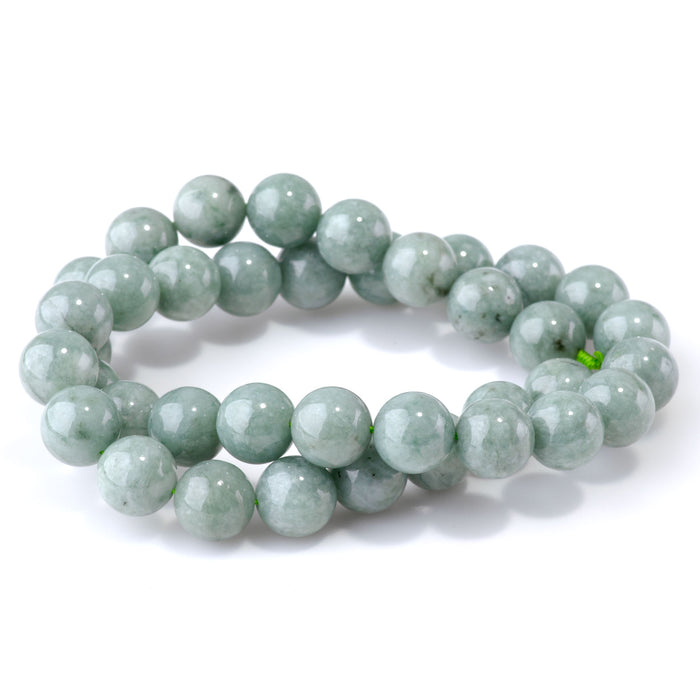 Jadeite 10mm Round A Grade - 15-16 Inch