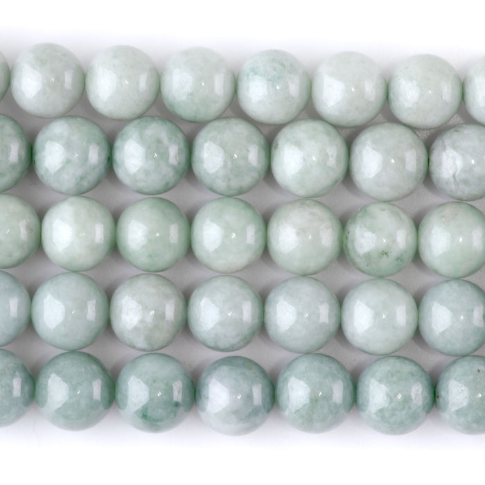 Jadeite 10mm Round A Grade - 15-16 Inch