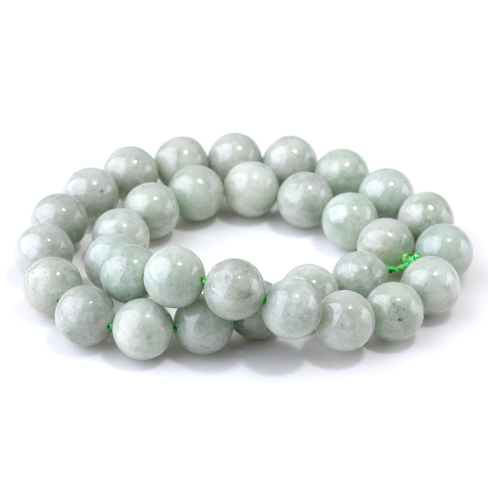 Jadeite 12mm Round A Grade - 15-16 Inch