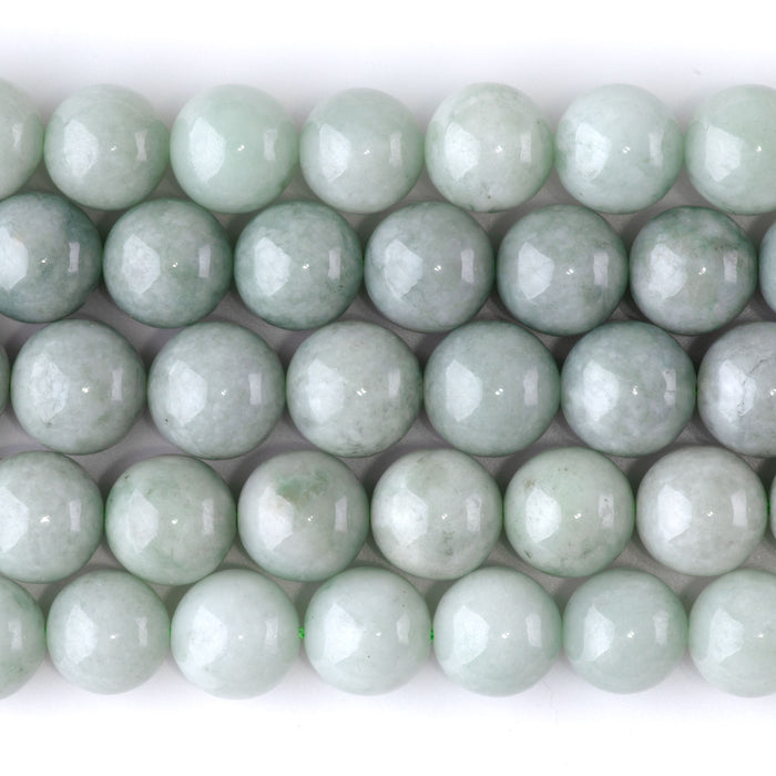 Jadeite 12mm Round A Grade - 15-16 Inch