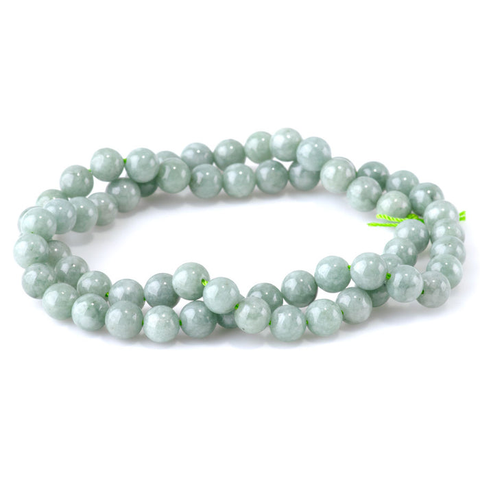 Jadeite 6mm Round - 15-16 Inch