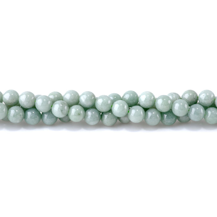 Jadeite 8mm Round - 15-16 Inch