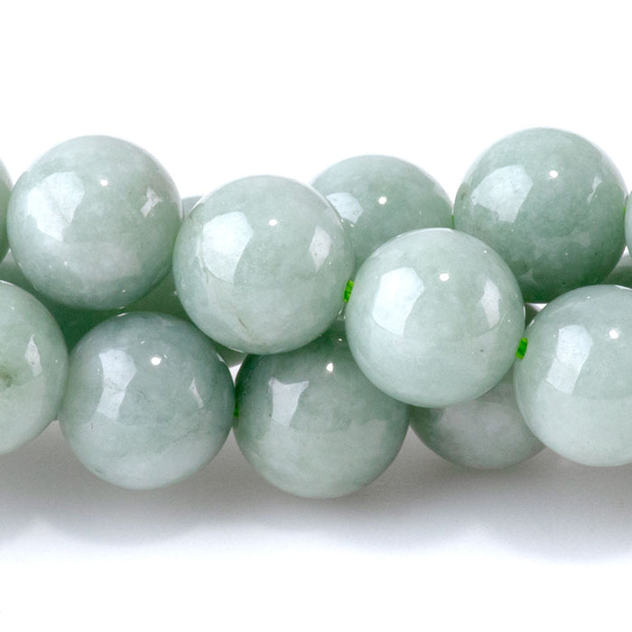 Jadeite 8mm Round - 15-16 Inch