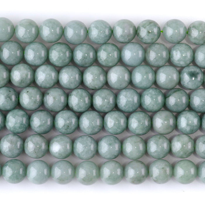 Jadeite 8mm Round A Grade - 15-16 Inch