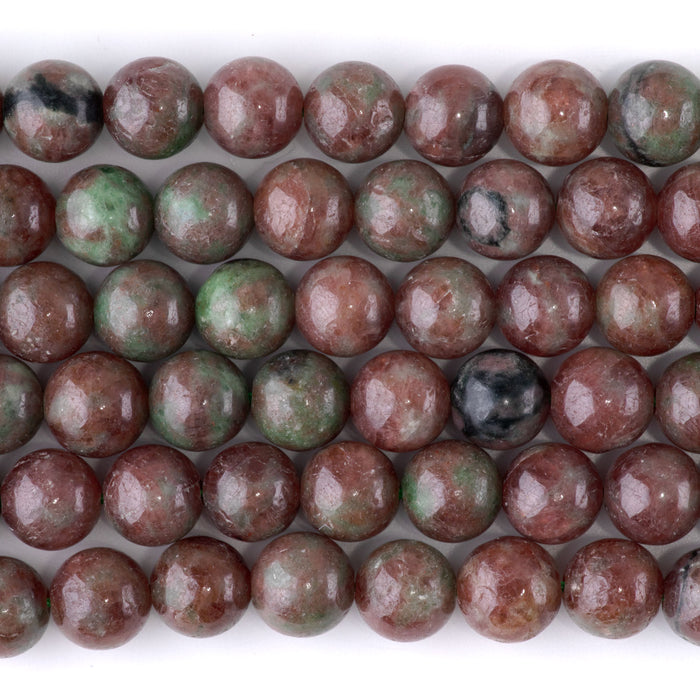 Kashgar Garnet 10mm Round - 15-16 Inch