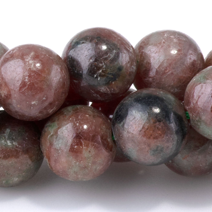 Kashgar Garnet 10mm Round - 15-16 Inch