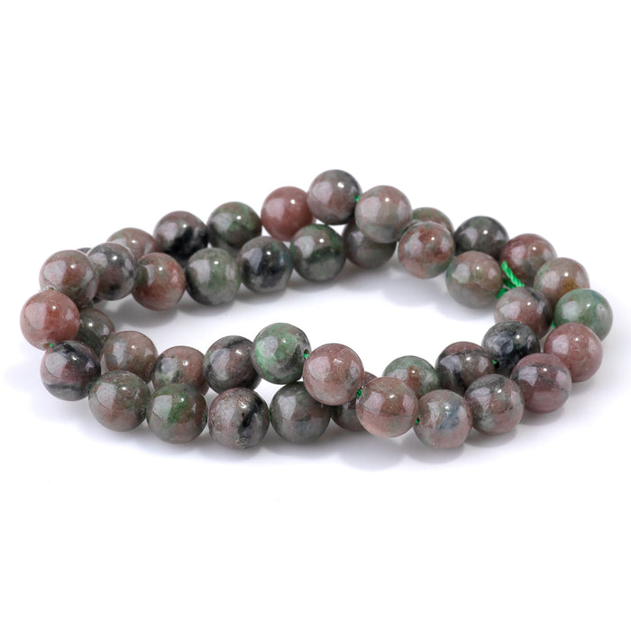 Kashgar Garnet 8mm Round - 15-16 Inch