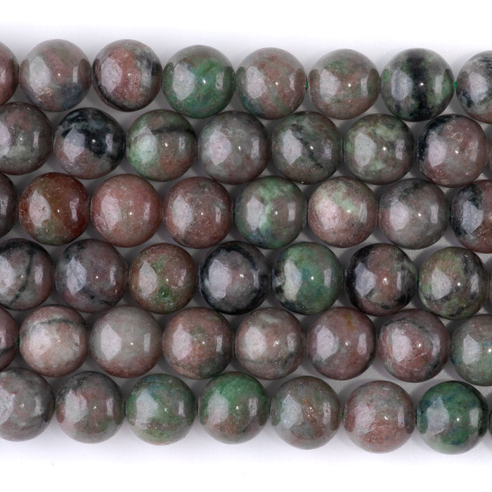 Kashgar Garnet 8mm Round - 15-16 Inch