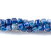 This is a Dakota Stones 3mm Blue Kyanite Gemstone strand with A grade table-cut cube beads in 15-16 inch strand.