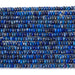 This is a Dakota Stones 2x4mm Lapis Gemstone strand with faceted rondelle beads in 15-16 inch strand.