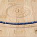 This is a Dakota Stones 2x4mm Lapis Gemstone strand with faceted rondelle beads in 15-16 inch strand.