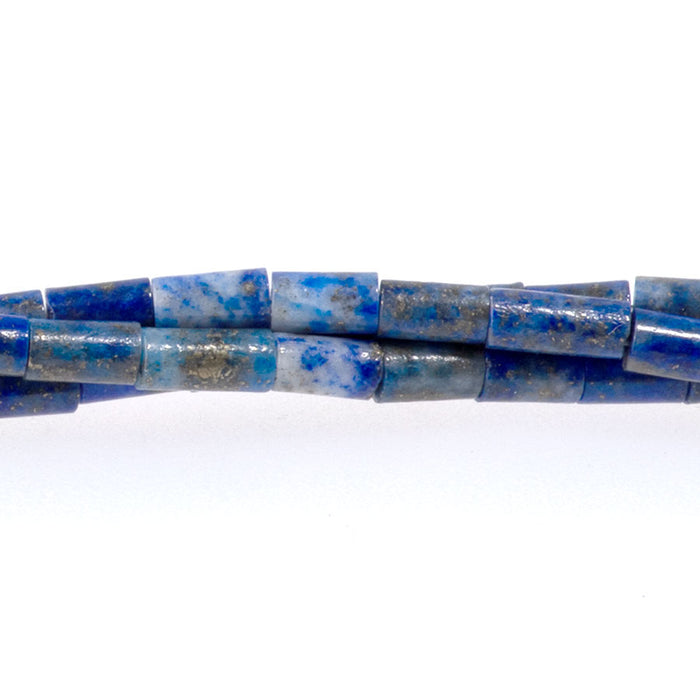 Lapis 2x4mm Tube Beads - 15-16 Inch