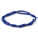 This is a Dakota Stones 3mm Lapis Gemstone strand with AAA grade table-cut cube beads in 15-16 inch strand.