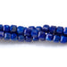 This is a Dakota Stones 3mm Lapis Gemstone strand with AAA grade table-cut cube beads in 15-16 inch strand.