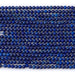 This is a Dakota Stones 3mm Lapis Gemstone strand with round beads in 15-16 inch strand.