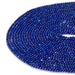 This is a Dakota Stones 3mm Lapis Gemstone strand with AAA grade faceted round beads in 15-16 inch strand.