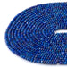 This is a Dakota Stones 3x4mm Lapis Gemstone strand with AAA grade faceted rondelle beads in 15-16 inch strand.