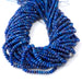 This is a Dakota Stones 3x4mm Lapis Gemstone strand with AAA grade faceted rondelle beads in 15-16 inch strand.