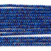 This is a Dakota Stones 3x4mm Lapis Gemstone strand with AAA grade faceted rondelle beads in 15-16 inch strand.
