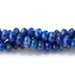 This is a Dakota Stones 3x4mm Lapis Gemstone strand with AAA grade faceted rondelle beads in 15-16 inch strand.