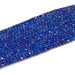 This is a Dakota Stones 4mm Lapis Gemstone strand with AAA grade faceted cube beads in 15-16 inch strand.