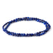 This is a Dakota Stones 4mm Lapis Gemstone strand with A grade faceted coin beads in 15-16 inch strand.
