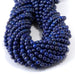This is a Dakota Stones 4mm Lapis Gemstone strand with AAA grade round beads in 15-16 inch strand.