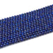 This is a Dakota Stones 4mm Lapis Gemstone strand with AAA grade round beads in 15-16 inch strand.
