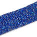 This is a Dakota Stones 4mm Lapis Gemstone strand with faceted round beads in 15-16 inch strand.