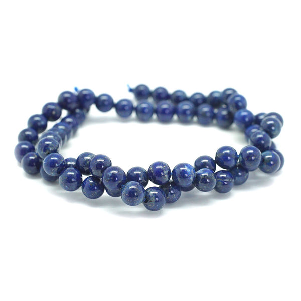 Lapis 6mm Round Beads - 15-16 Inch