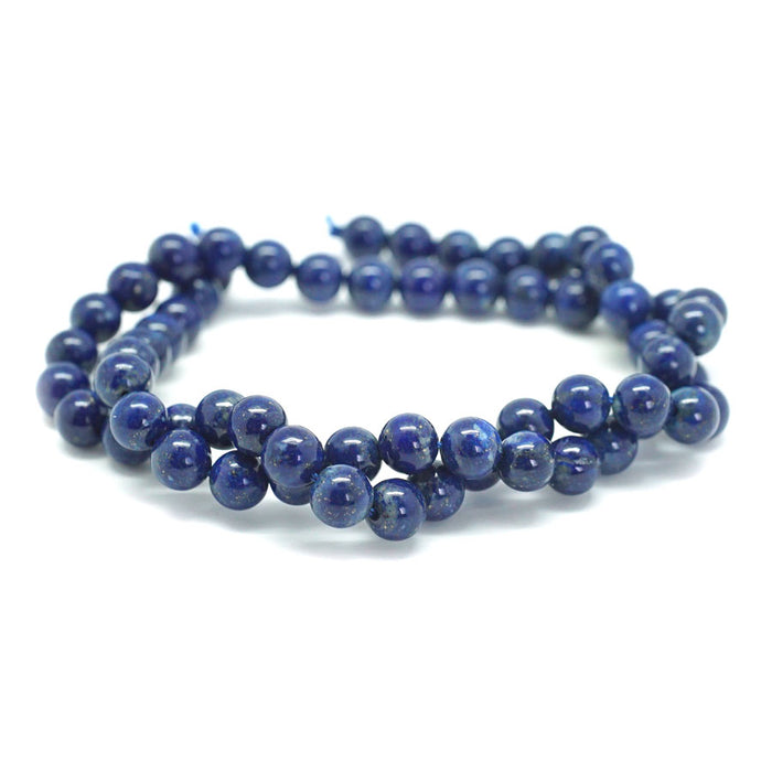 Lapis 6mm Round Beads - 15-16 Inch