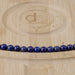 This is a Dakota Stones 6mm Lapis Gemstone strand with AAA grade round beads in 15-16 inch strand.