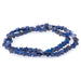 This is a Dakota Stones 6mm Lapis Gemstone strand with star beads in 15-16 inch strand.