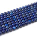 This is a Dakota Stones 8mm Lapis Gemstone strand with round beads in 15-16 inch strand.