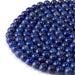 This is a Dakota Stones 8mm Lapis Gemstone strand with AAA grade round beads in 15-16 inch strand.