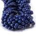 This is a Dakota Stones 8mm Lapis Gemstone strand with AAA grade round beads in 15-16 inch strand.