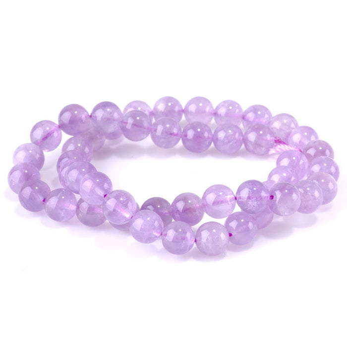 Lavender Amethyst 8mm AAA Grade Round - 15-16 Inch