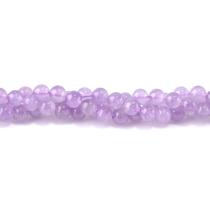 Lavender Amethyst 8mm AAA Grade Round - 15-16 Inch