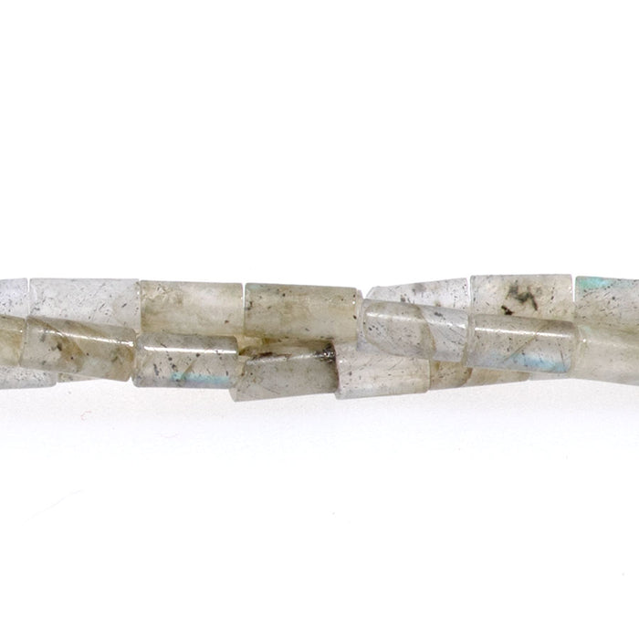 Labradorite 2x4mm Tube Beads - 15-16 Inch