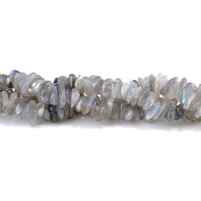 Labradorite 4x10-13mm Chip - 15-16 Inch